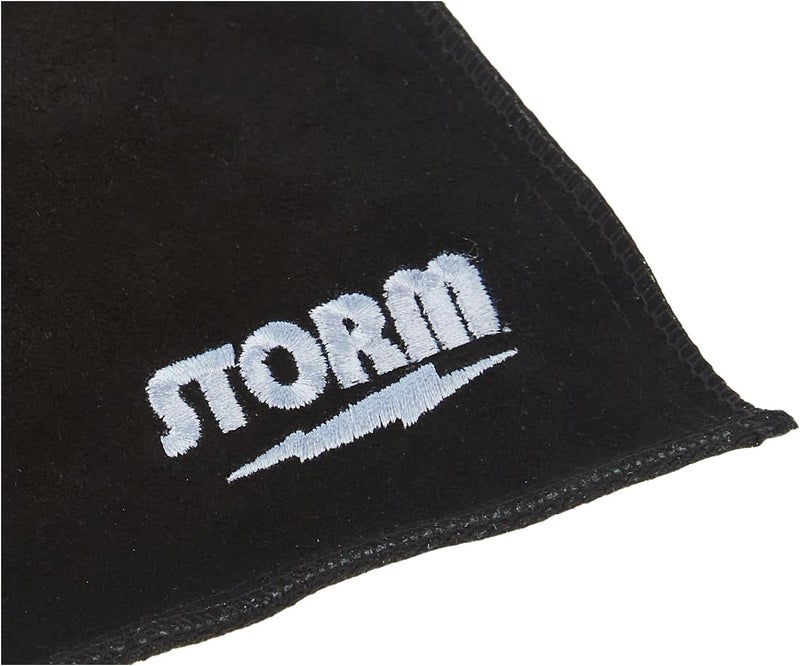 Storm Bowling Shammy Bowling Ball Cleaning Pad Black, 8"x8"x1" - Image 4